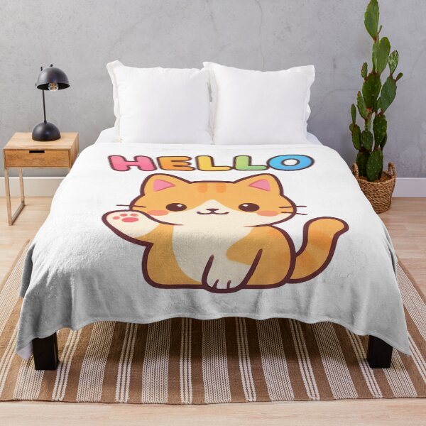 Item preview, Cute Kawaii Cat Design designed and sold by ProWittyDesigns.