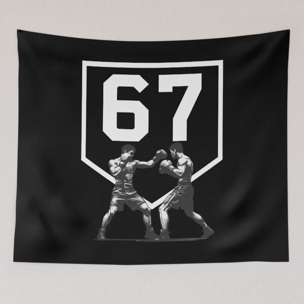 Item preview, Vintage Boxing Match 67 Six Seven Graphic designed and sold by LashondaGreen89.