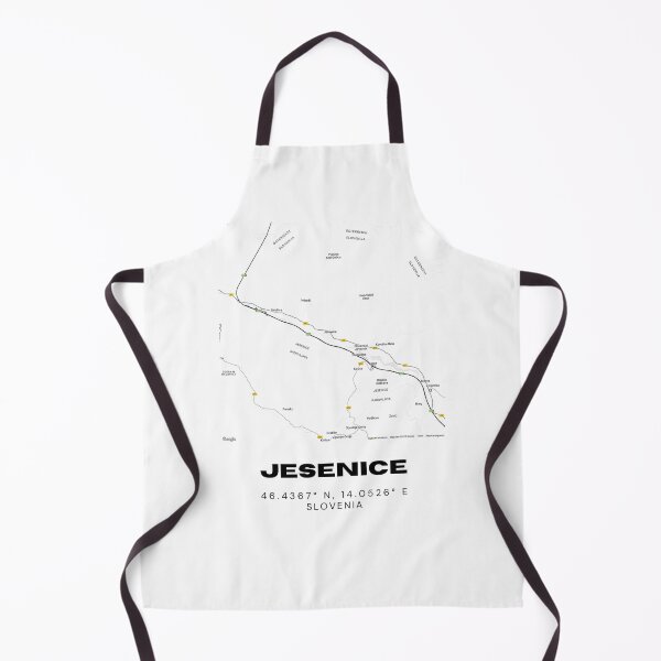 Item preview, Jesenice Slovenia Map Print | Minimalist Coordinates City Wall Art 46.4367° N, 14.0526° E designed and sold by RM-Journey.