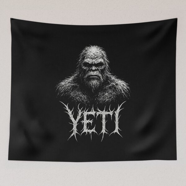 Item preview, YETI Cryptid Black Metal Style designed and sold by Mortisigil.