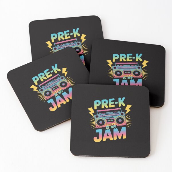 Item preview, Pre-K Is My Jam 80s Teacher Student Preschool designed and sold by AnimeManga2D.