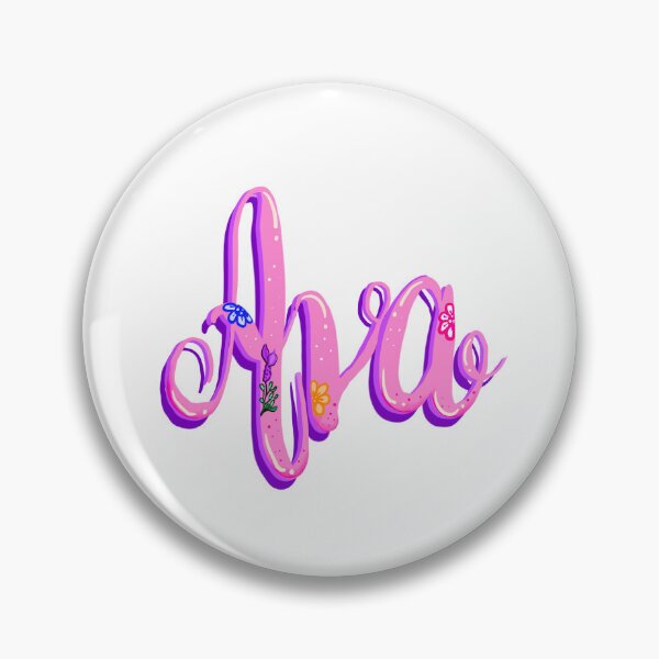 Item preview, Ava -  Girls and womens Personalized Custom name designed and sold by Artonmytee.