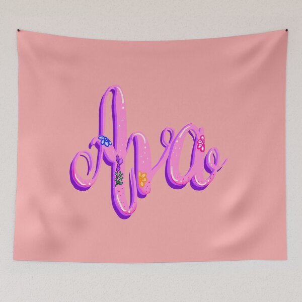 Item preview, Ava -  Girls and womens Personalized Custom name designed and sold by Artonmytee.