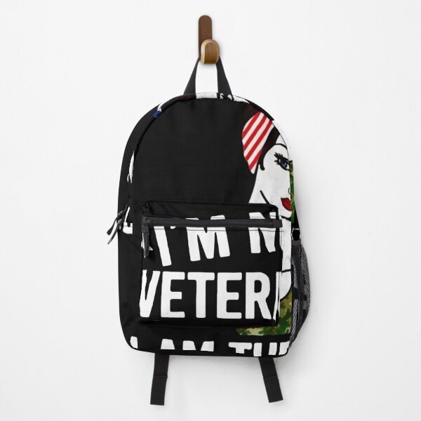 Item preview, Im-Not-The-Veterans-Wife-Im-The-Veteran-Military-Rosie-Flag-Shirt designed and sold by haianh1.
