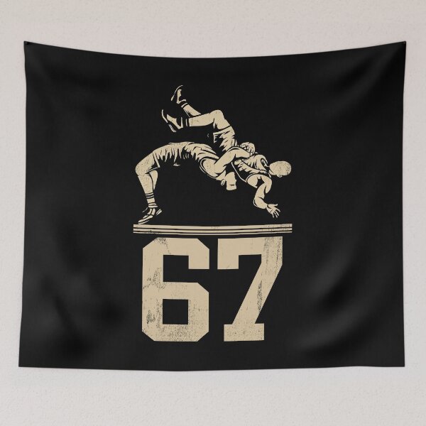 Item preview, Wrestling Slam 67 Six Seven Vintage Graphic Tee designed and sold by LashondaGreen89.