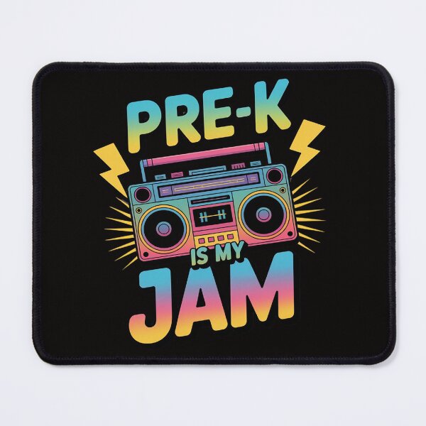 Item preview, Pre-K Is My Jam 80s Teacher Student Preschool designed and sold by banbopbii.