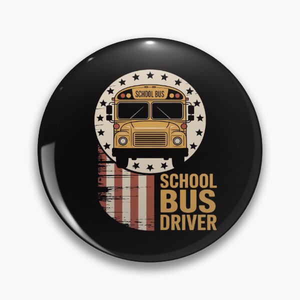 Item preview, School Bus Driver American Flag School Bus Driver designed and sold by banbopbii.