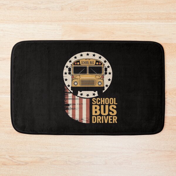 Item preview, School Bus Driver American Flag School Bus Driver designed and sold by banbopbii.