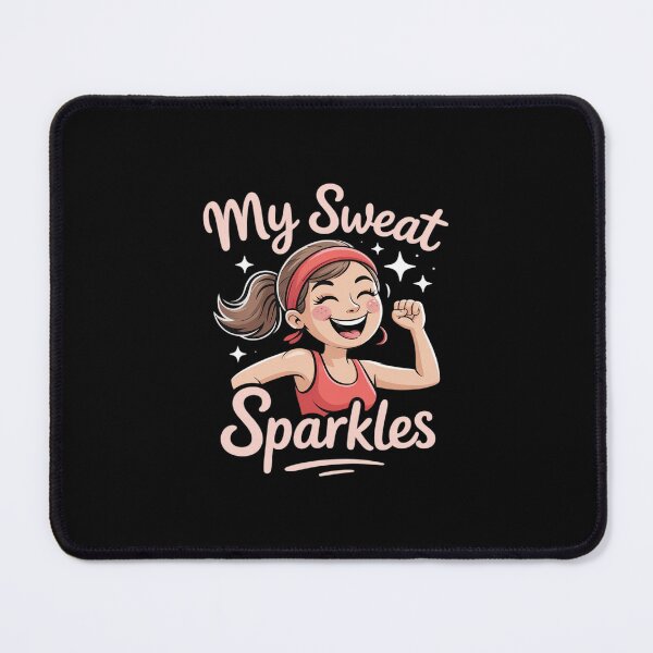 Item preview, My Sweat Sparkles Running Crew Script designed and sold by imsamaharem.