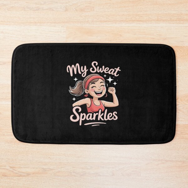 Item preview, My Sweat Sparkles Running Crew Script designed and sold by imsamaharem.