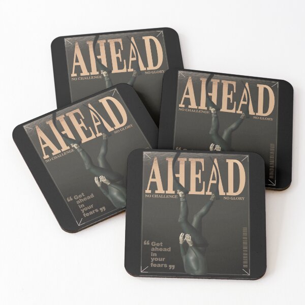 Item preview, AHEAD__<<NO CHALLENGE NO GLORY..>> designed and sold by Pronoian-Space.