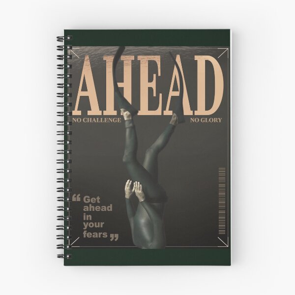 Item preview, AHEAD__<<NO CHALLENGE NO GLORY..>> designed and sold by Pronoian-Space.