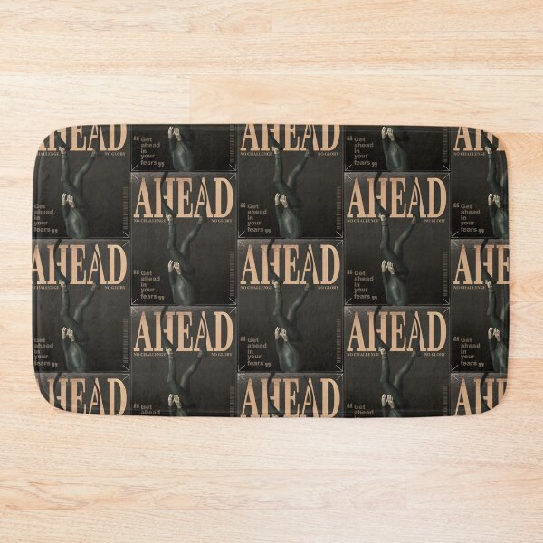 Item preview, AHEAD__<<NO CHALLENGE NO GLORY..>> designed and sold by Pronoian-Space.
