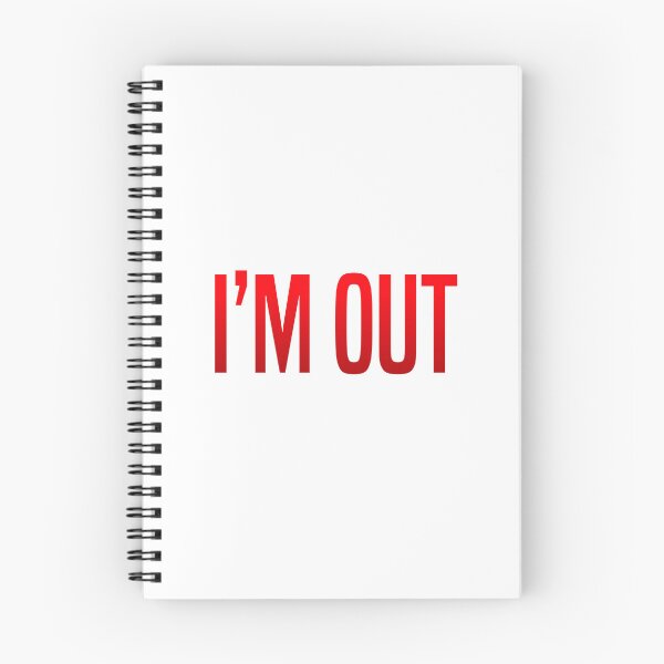 Item preview, I’m Out, Red designed and sold by Memes N Lore .