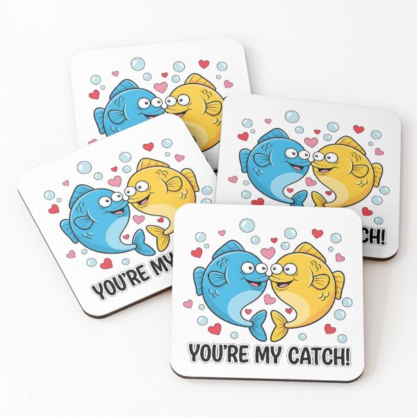 Item preview, You’re O-Fish-Ally My Valentine Funny Fish Shirt designed and sold by Muzgle.