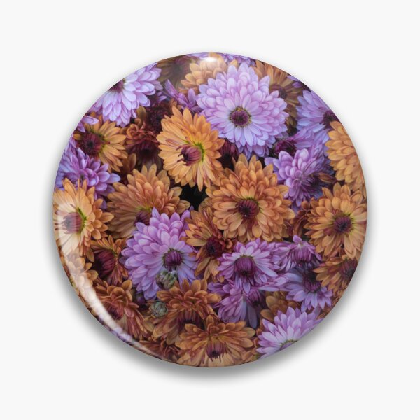 Item preview, Vibrant Mix of Autumnal Chrysanthemum Flowers designed and sold by Georgia Mizuleva.