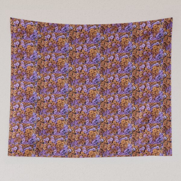 Item preview, Vibrant Mix of Autumnal Chrysanthemum Flowers designed and sold by Georgia Mizuleva.