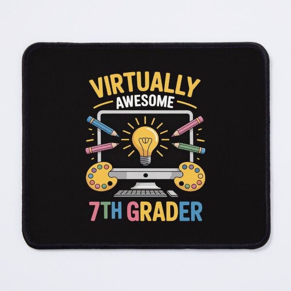 Item preview, Virtually Awesome 7th Grader Online Class Back To School designed and sold by tlallimicrichi.