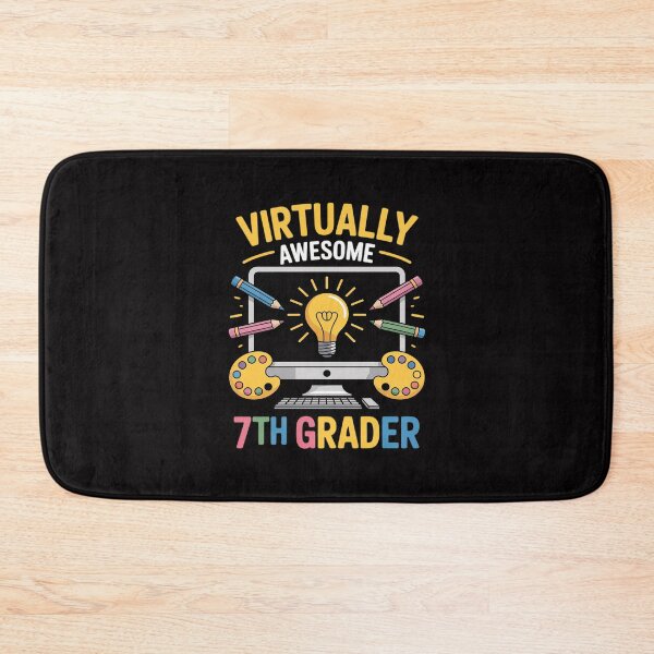 Item preview, Virtually Awesome 7th Grader Online Class Back To School designed and sold by tlallimicrichi.