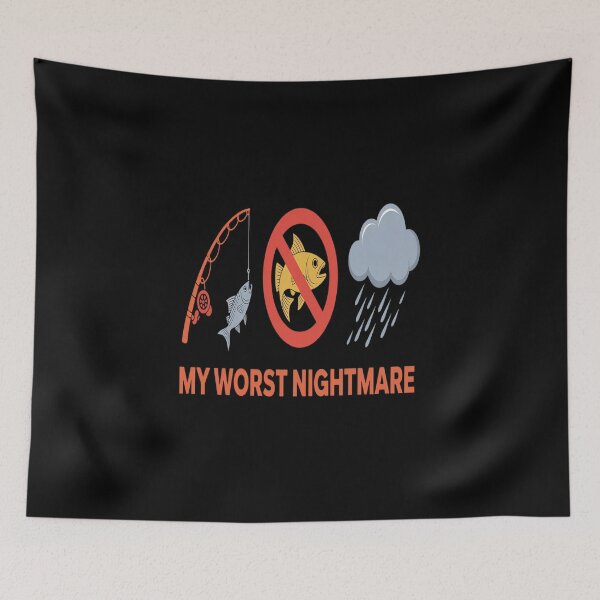 Item preview, My Worst Nightmare for Fishing Lover Vintage Retro designed and sold by imsamaharem.