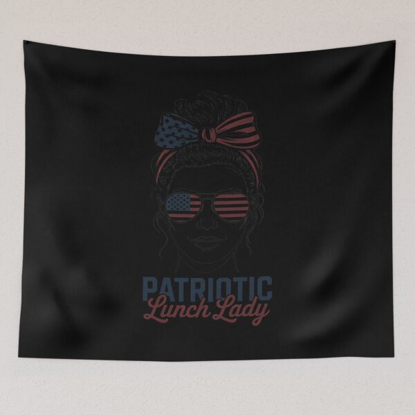 Aperçu de l'œuvre Cantinière patriotique Drapeau américain créée et vendue par duolastgend.