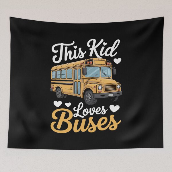 Item preview, School Bus - This Kid Loves Buses toddler designed and sold by duolastgend.