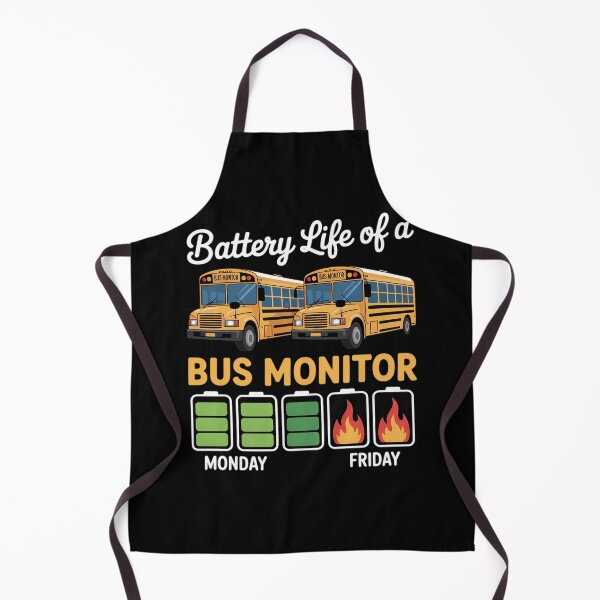 Item preview, School Bus Monitor Bus Aide Attendant Bus Monitor designed and sold by duolastgend.