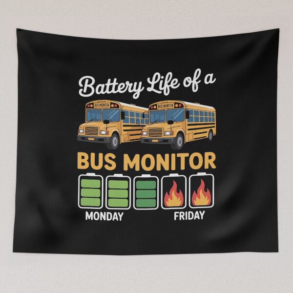 Item preview, School Bus Monitor Bus Aide Attendant Bus Monitor designed and sold by duolastgend.
