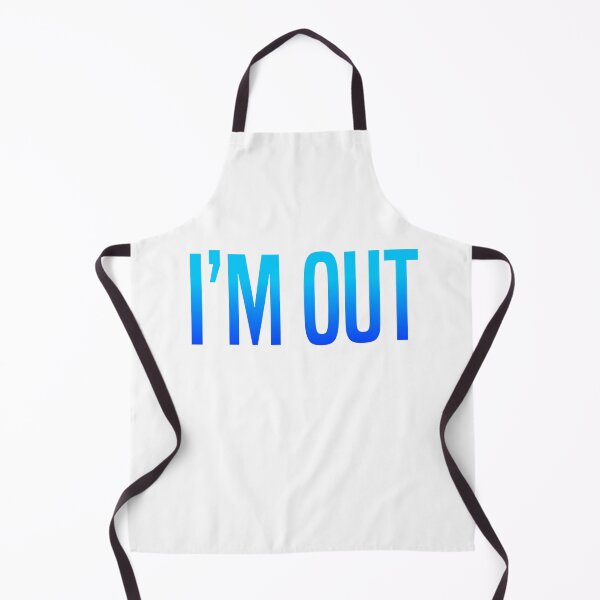 Item preview, I’m Out, Blue designed and sold by Memes N Lore .