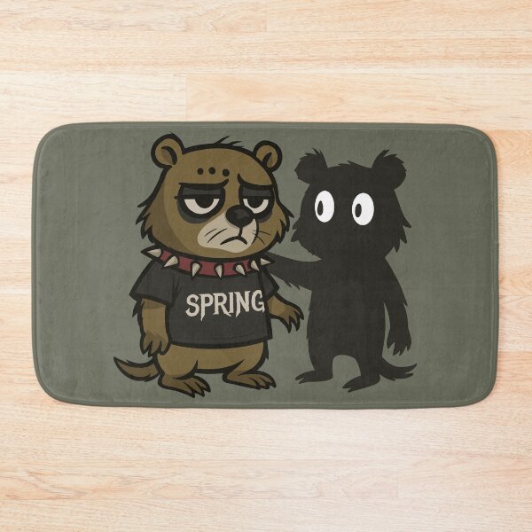 Item preview, Goth Groundhog Needing the Support of its Shadow designed and sold by Ghost on Toast.