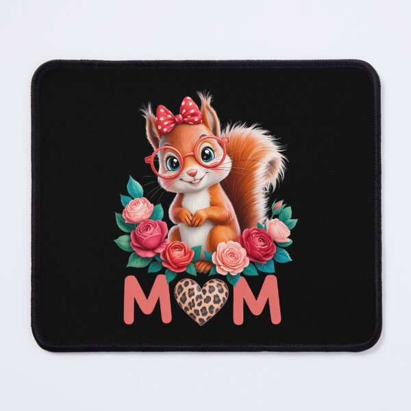 Item preview, Mom Mother's Day Squirrel Bow Tie Flowers Wild Animal Lover designed and sold by JonathalIngham.