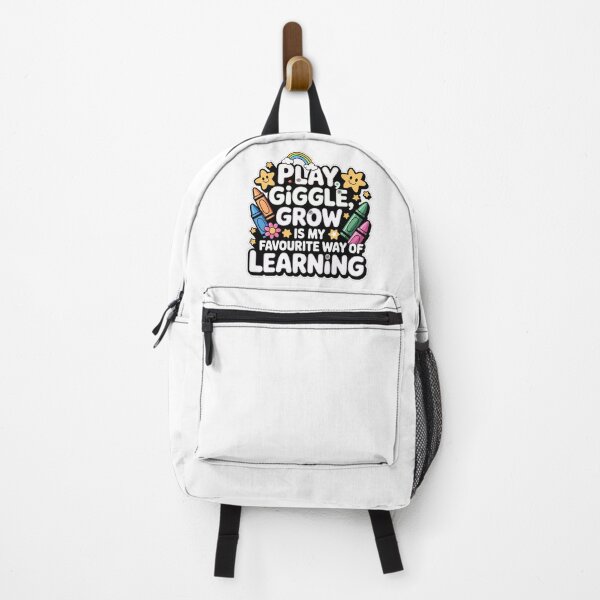 Item preview, Play Giggle Grow – Is My Favourite Way Of Learning | Cute Play Learning Quote designed and sold by PixelGrafiks.