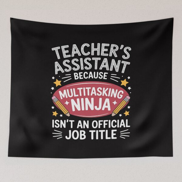 Item preview, Teacher Assistant Teaching School Ninja Appreciation designed and sold by tlallimicrichi.
