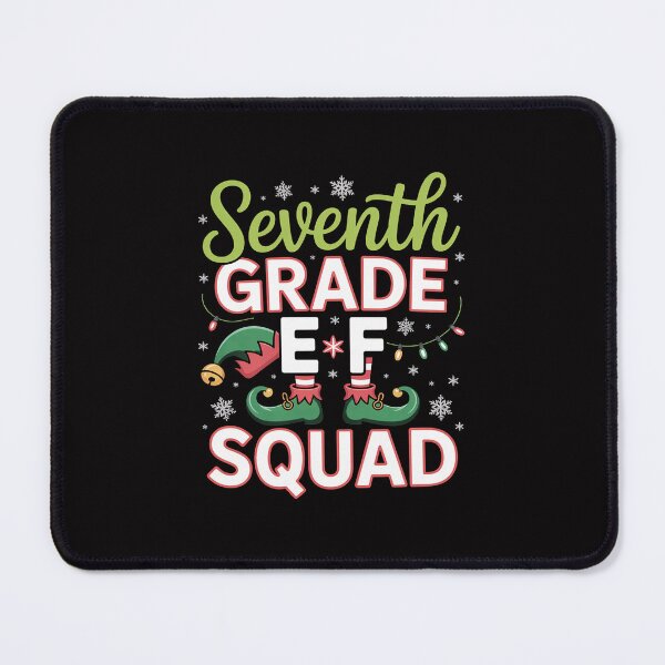 Item preview, Seventh Grade Elf Squad Christmas Gift for 7th Teacher Men Women Kids designed and sold by tlallimicrichi.