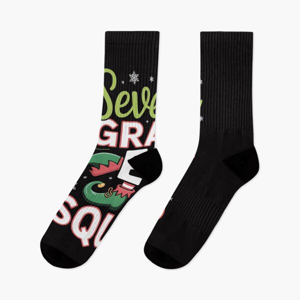 Item preview, Seventh Grade Elf Squad Christmas Gift for 7th Teacher Men Women Kids designed and sold by tlallimicrichi.