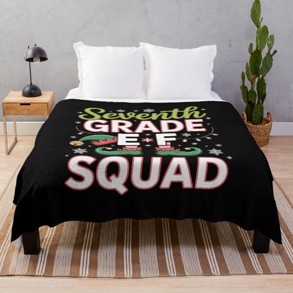 Item preview, Seventh Grade Elf Squad Christmas Gift for 7th Teacher Men Women Kids designed and sold by tlallimicrichi.