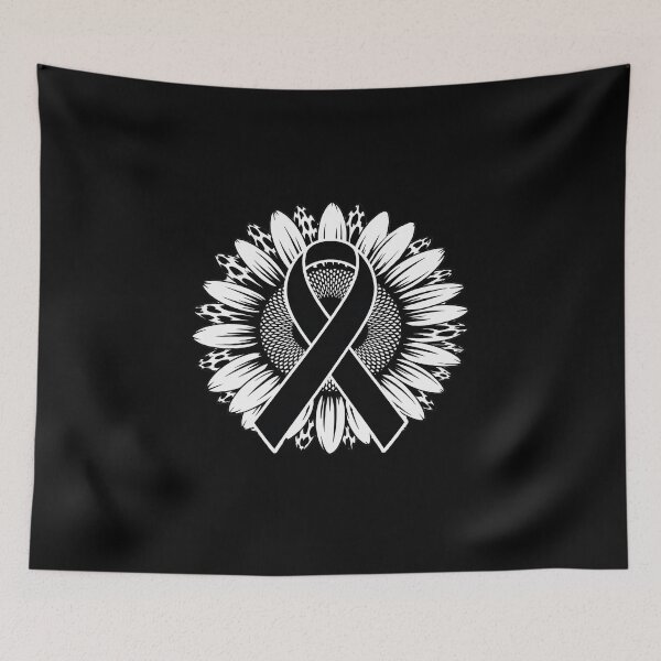 Item preview, Womens Leopard Sunflower Melanoma & Skin Cancer Awareness designed and sold by repconomArt.