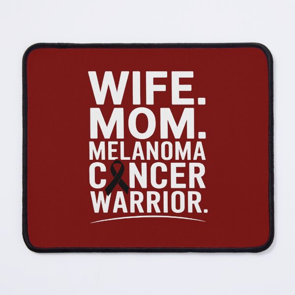 Item preview, Wife Mom Melanoma Cancer Warrior Awareness Get Well Recovery designed and sold by repconomArt.