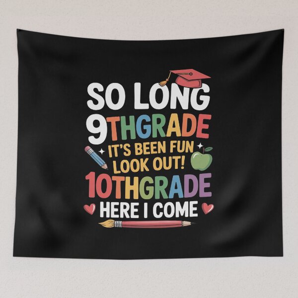 Item preview, So Long 9th Grade Look Out 10th grade Here I Come Cute designed and sold by duolastgend.