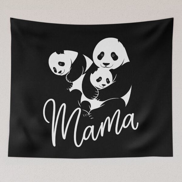 Item preview, Mama Cute Baby Panda Bear Mothers Day Mama Heart designed and sold by JonathalIngham.