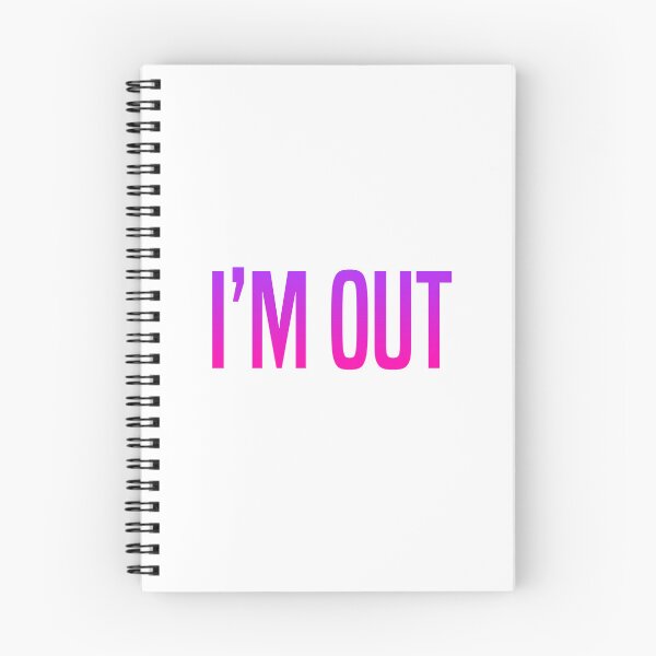 Item preview, I’m Out, Pink designed and sold by Memes N Lore .