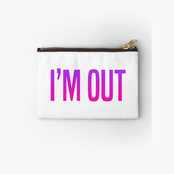 Item preview, I’m Out, Pink designed and sold by Memes N Lore .