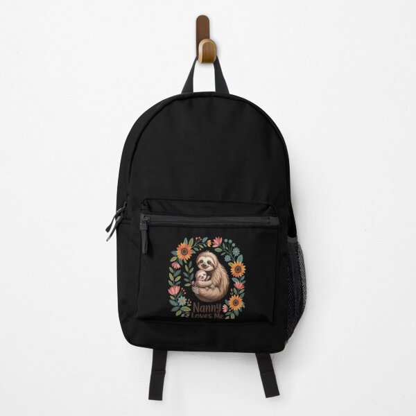 Item preview, Nanny Loves Me Grandkids Sloth designed and sold by imsamaharem.