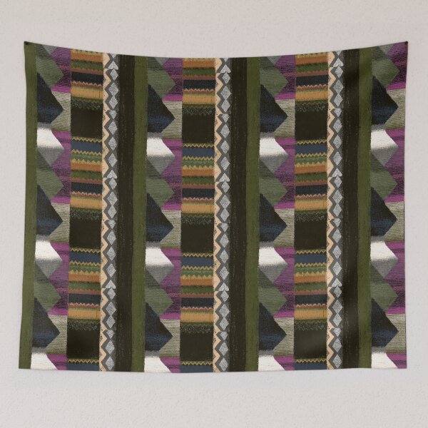 Item preview, Southwestern Tribal Stripe Pattern designed and sold by bubblegoth.