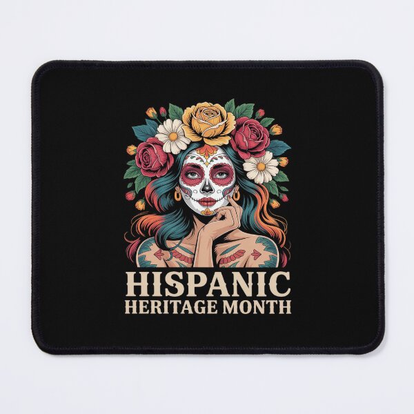Item preview, National Hispanic Heritage Proud Latina Flowers designed and sold by imsamaharem.