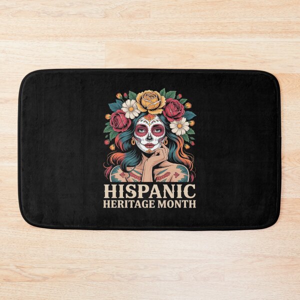 Item preview, National Hispanic Heritage Proud Latina Flowers designed and sold by imsamaharem.