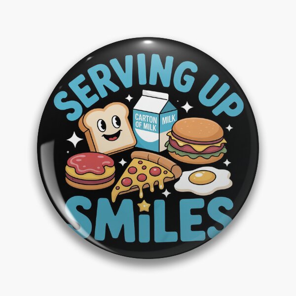 Item preview, Serving up Smiles Lunch Lady designed and sold by duolastgend.