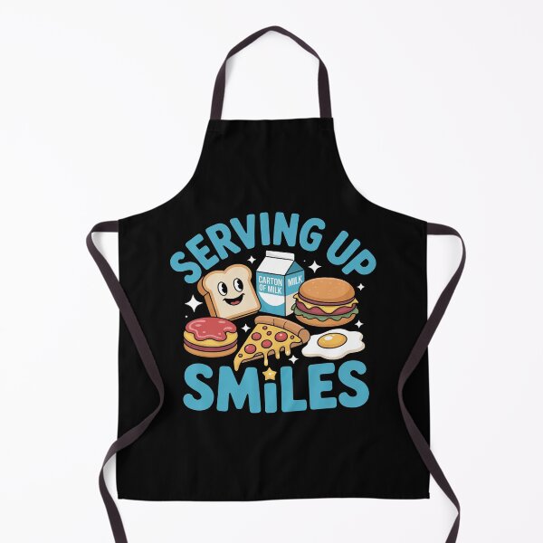 Item preview, Serving up Smiles Lunch Lady designed and sold by duolastgend.