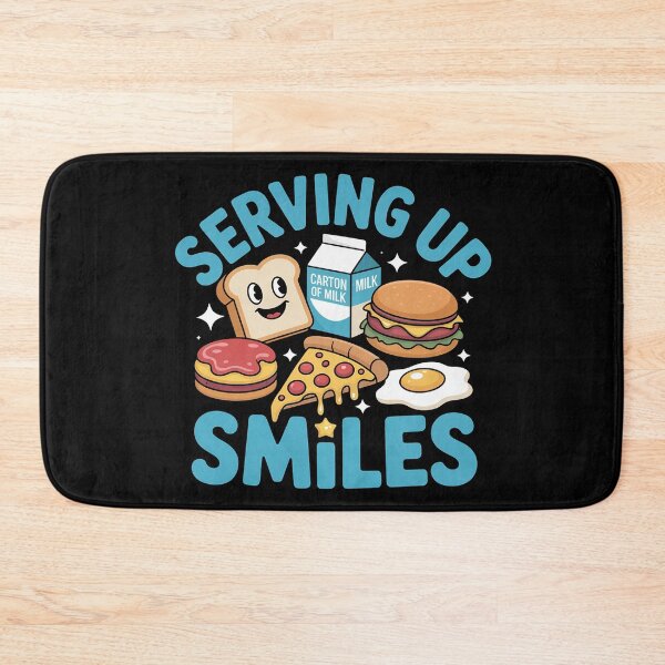 Item preview, Serving up Smiles Lunch Lady designed and sold by duolastgend.