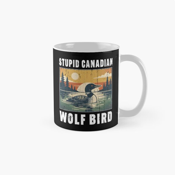 Item preview, Stupid Canadian Wolf Bird designed and sold by passantpossi.